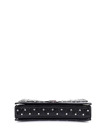 Balenciaga Crush Chain Flap Bag Crystal Embellished Leather XS (view 2)