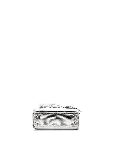 Christian Dior Lady Dior Bag Lizard with Metal Applique Mini (view 2)