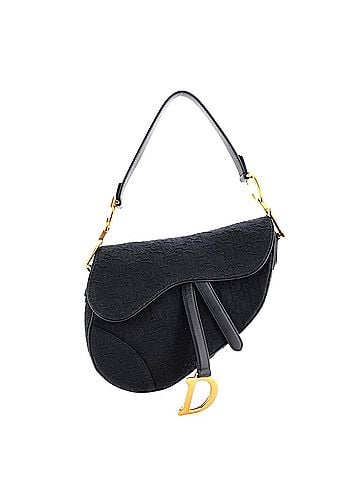 Christian Dior Saddle Handbag Oblique Jacquard Medium (view 1)