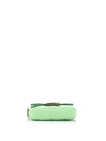 Fendi Baguette NM Bag Zucca Embossed Leather Mini (view 2)