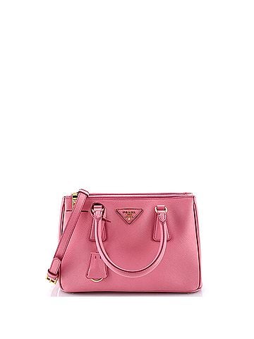 Prada Double Zip Lux Tote Saffiano Leather Mini (view 1)
