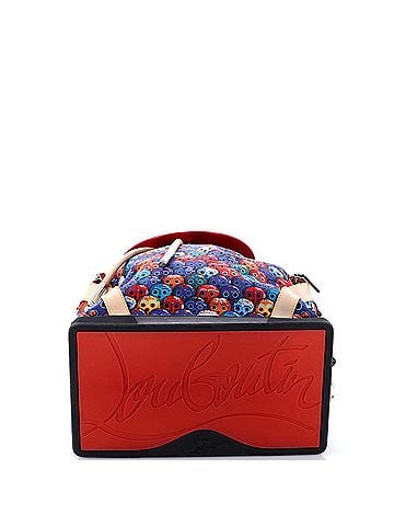Christian Louboutin Explorafunk Backpack Spiked Printed Nylon (view 2)