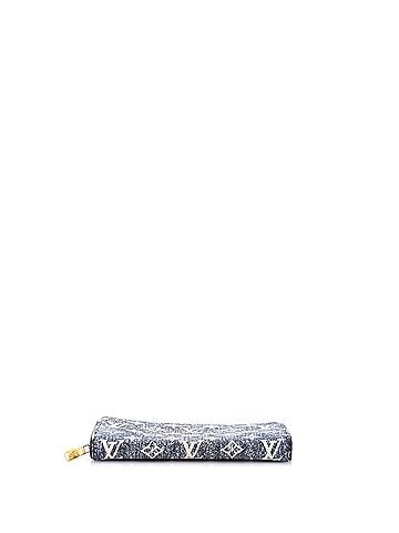 Louis Vuitton Zippy Wallet Monogram Jacquard Denim (view 2)