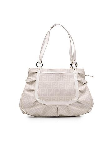 Fendi Large Zucca Spalmati Chef Shopper Tote (view 1)