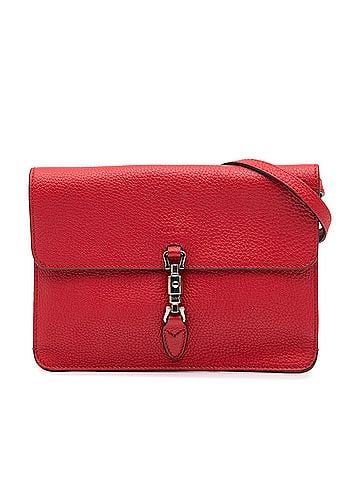 Gucci Leather Soft Jackie Convertible Crossbody (view 1)