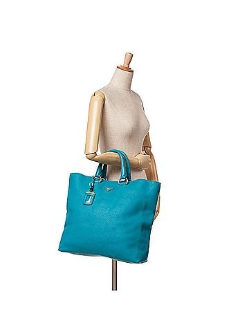 Prada Vitello Daino Open Convertible Tote (view 2)