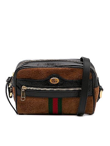 Gucci Mini Suede Ophidia Crossbody (view 1)