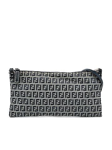Fendi Zucchino Canvas Pochette Crossbody (view 1)