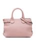 Burberry 100% Leather Pink Small Calfskin and House Check Banner Bag One size - photo 1