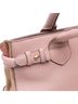 Burberry 100% Leather Pink Small Calfskin and House Check Banner Bag One size - photo 2
