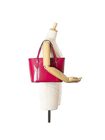 Gucci Patent Microguccissima Nice Tote (view 2)