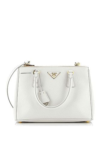 Prada Galleria Double Zip Tote Saffiano Leather Small (view 1)