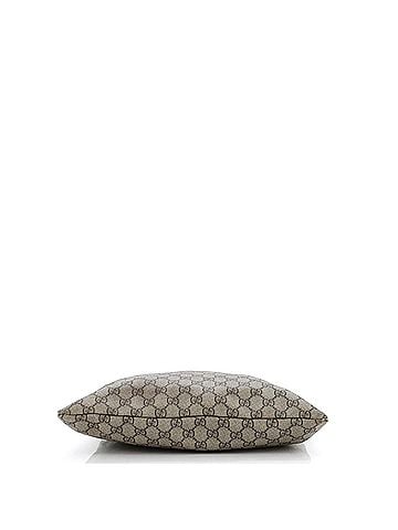 Gucci Web Loop Flat Messenger GG Coated Canvas Large (view 2)