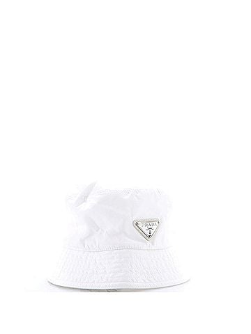 Prada Logo Bucket Hat Re-Nylon (view 2)