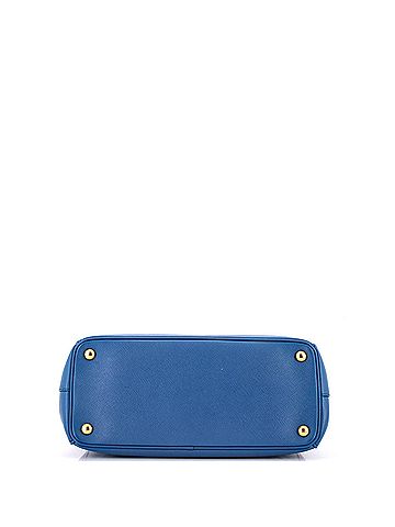 Prada Double Zip Lux Tote Saffiano Leather Small (view 2)