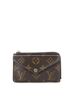 Louis Vuitton Brown Black Recto Verso Card Holder Monogram Canvas One size - photo 1