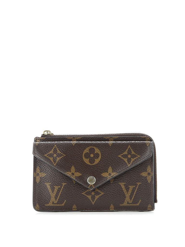 Louis Vuitton Brown Black Recto Verso Card Holder Monogram Canvas One size - photo 1