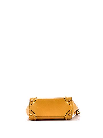 Céline Bicolor Luggage Bag Leather Micro (view 2)