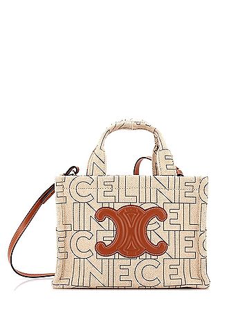 Céline Cabas Thais Tote Triomphe Printed Canvas Small (view 1)