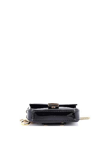 Fendi Chain Baguette Charm Bag Patent Nano (view 2)