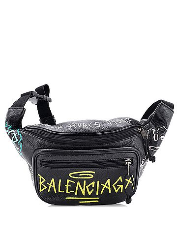 Balenciaga Graffiti Explorer Belt Bag Leather Medium (view 1)