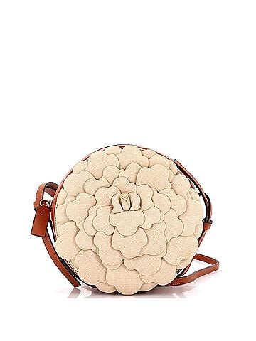 Valentino Garavani Atelier 03 Rose Edition Round Crossbody Bag Canvas (view 1)