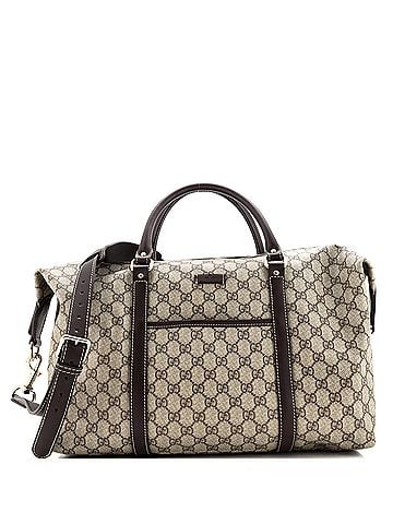 Gucci GG Plus Convertible Boston Bag GG Coated Canvas Large (view 1)