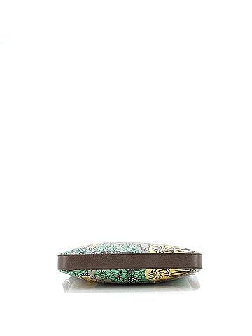 Gucci Front Zip Messenger Bengal Print GG Coated Canvas Medium (view 2)