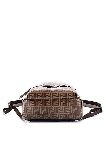 Fendi Mania Logo Backpack Zucca Coated Canvas Medium (view 2)