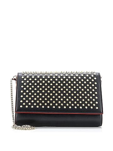 Christian Louboutin Paloma Clutch Spiked Leather (view 1)