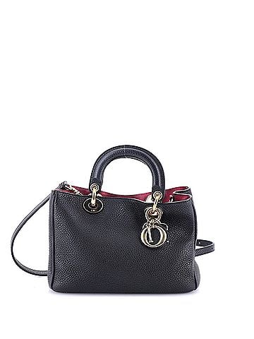 Christian Dior Diorissimo Tote Pebbled Leather Mini (view 1)