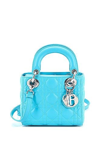 Christian Dior Lady Dior Bag Cannage Quilt Lambskin Mini (view 1)