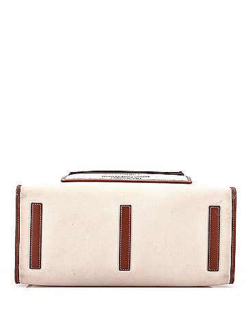 Burberry Freya Shopping Tote Canvas with Leather Medium (view 2)