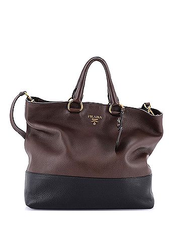 Prada Shopping Tote Vitello Daino Large (view 1)