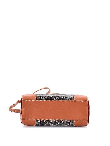 Goyard Saigon Top Handle Bag Coated Canvas with Leather Mini (view 2)