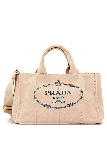 Prada Canapa Convertible Tote Canvas Large (view 1)