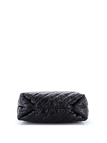 Balenciaga Crush Chain Tote Quilted Crushed Calfskin Small (view 2)