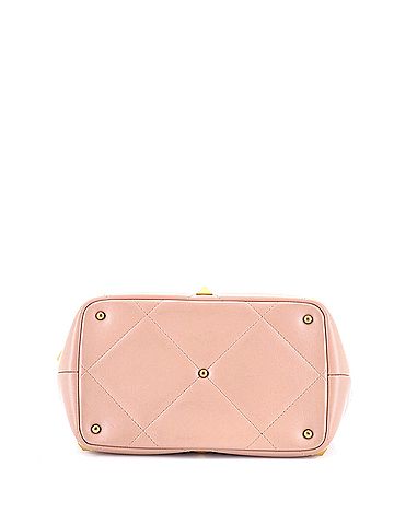 Valentino Garavani Roman Stud Top Handle Bag Quilted Leather Medium (view 2)