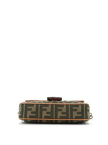 Fendi Baguette NM Bag Zucca Embroidered Canvas Medium (view 2)
