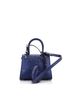 Delvaux Blue Moonlight Brillant Top Handle Bag Embroidered Leather with Crystals Mini One size - photo 4