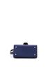 Delvaux Blue Moonlight Brillant Top Handle Bag Embroidered Leather with Crystals Mini One size - photo 2