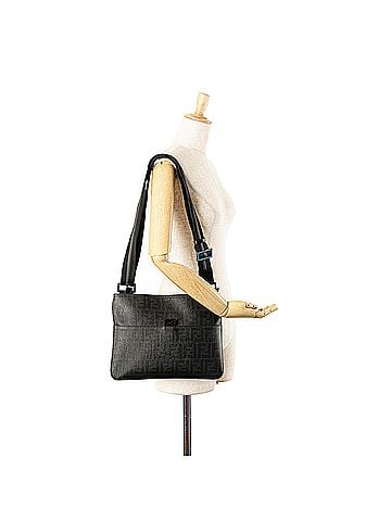 Fendi Zucca Coated Canvas Crossbody (view 2)