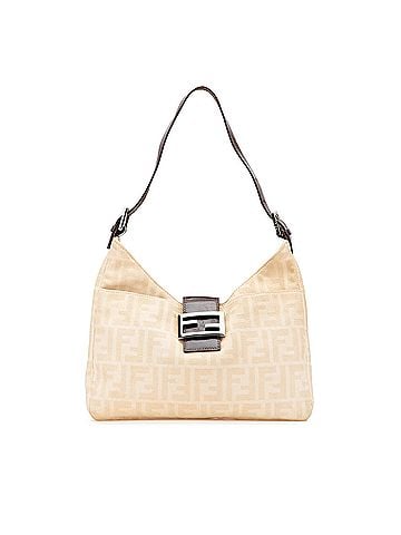 Fendi Zucca Canvas Shoulder Bag (view 1)