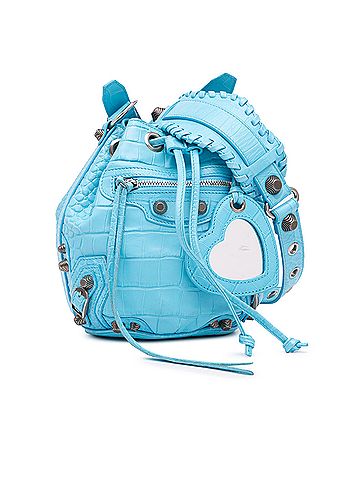 Balenciaga XS Lambskin Le Cagole Bucket Bag (view 1)