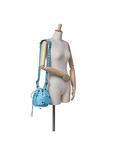 Balenciaga XS Lambskin Le Cagole Bucket Bag (view 2)