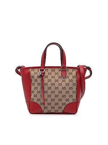 Gucci Small GG Canvas Bree Satchel (view 1)