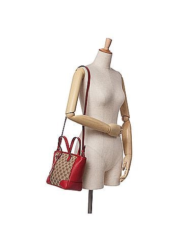 Gucci Small GG Canvas Bree Satchel (view 2)