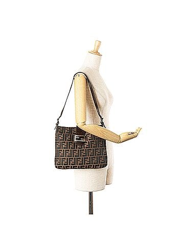 Fendi Zucca Canvas Shoulder Bag (view 2)