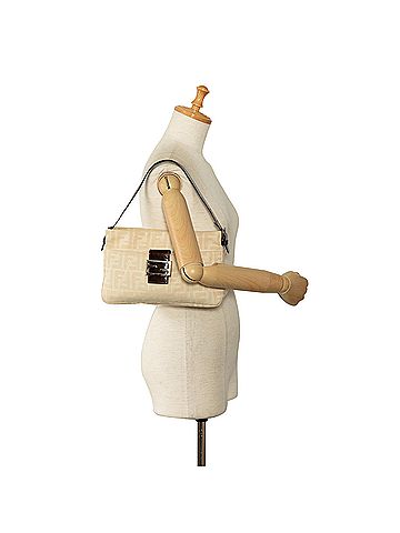 Fendi Zucca Canvas Shoulder Bag (view 2)