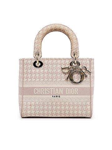 Dior Small Houndstooth Lady D-Lite (view 1)